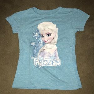 Girls Frozen Elsa T shirt